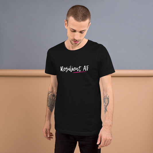 Resilient AF Black T-Shirt (Men's)